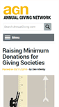 Mobile Screenshot of annualgiving.com